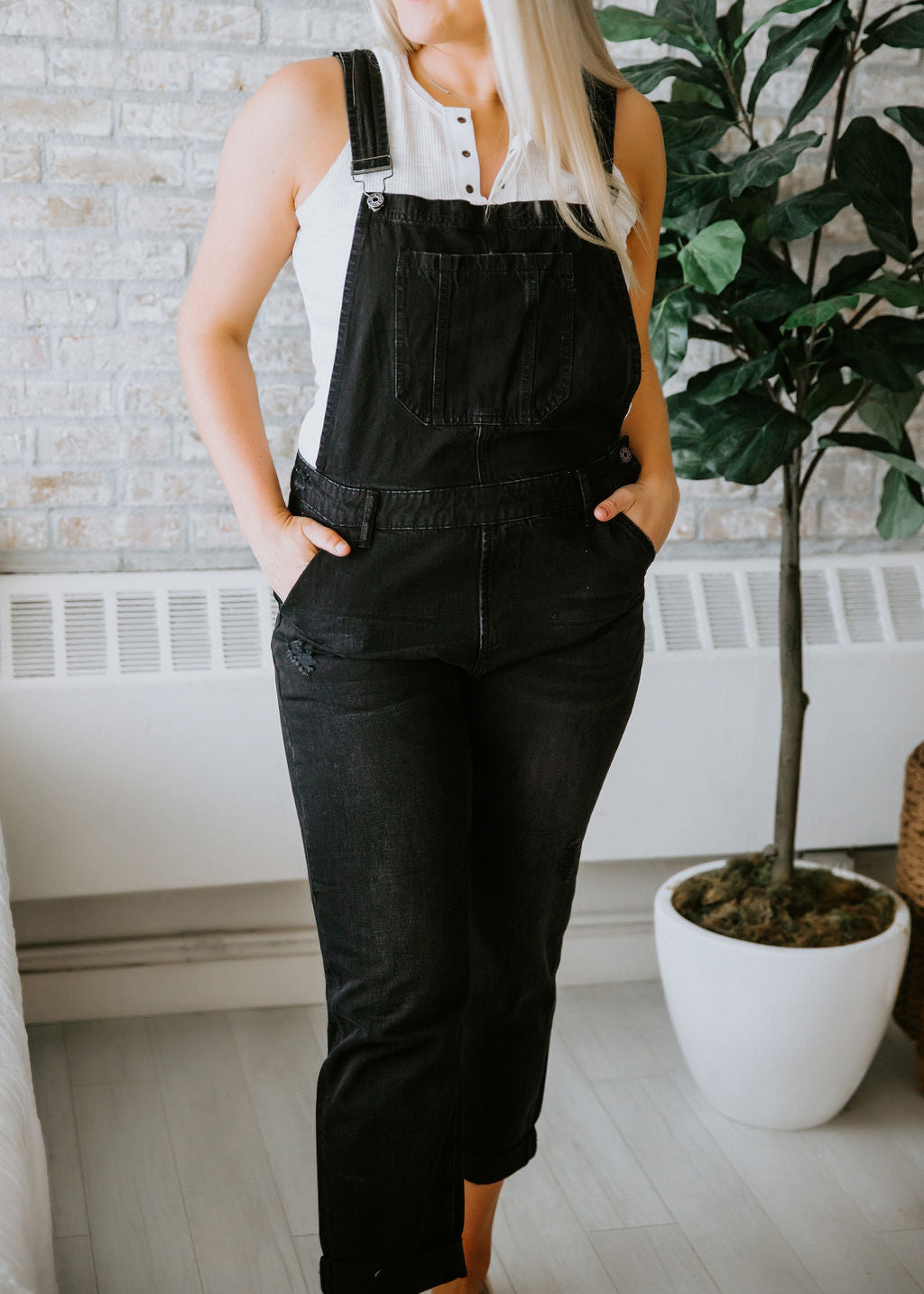 image of Verna Relaxed Overall Jean
