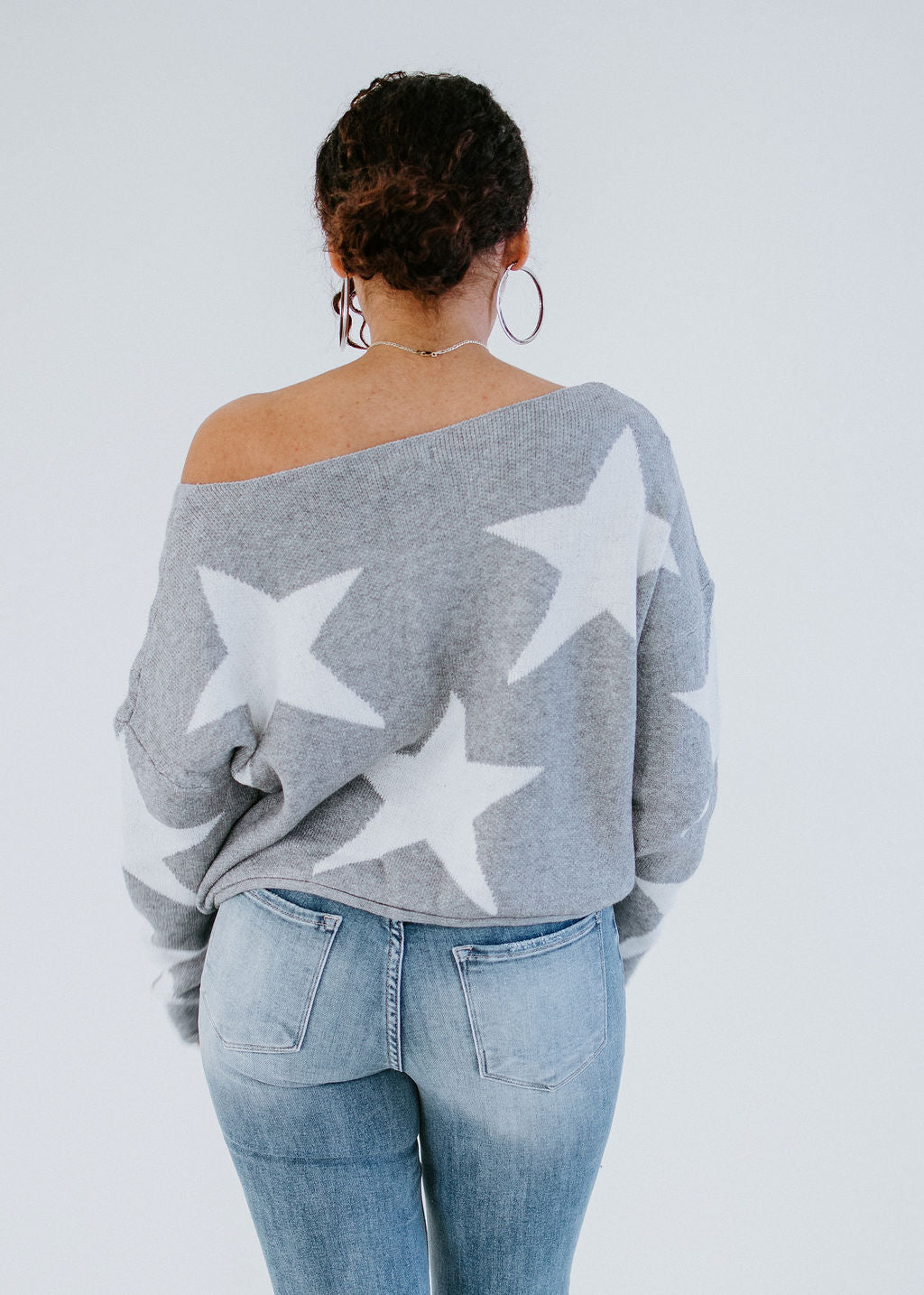 Star Status Cropped Sweater FINAL SALE