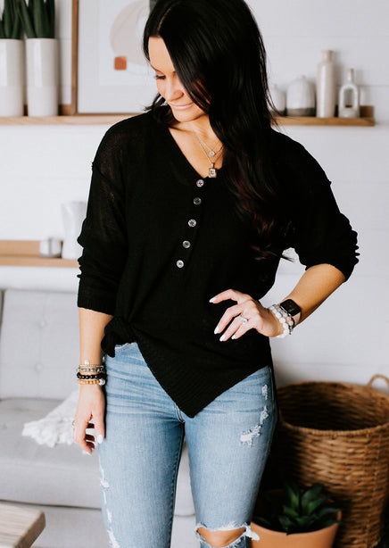 Sheer-ly Pleased Sweater Tunic