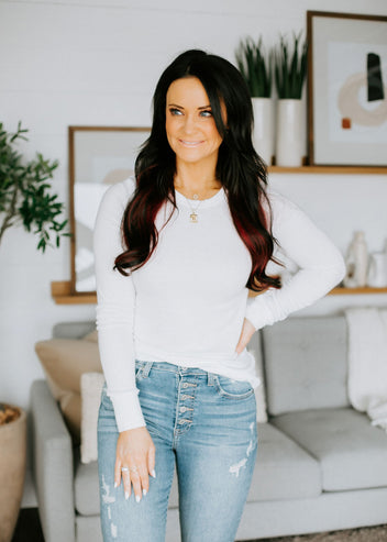 Stacy Ribbed Knit Top