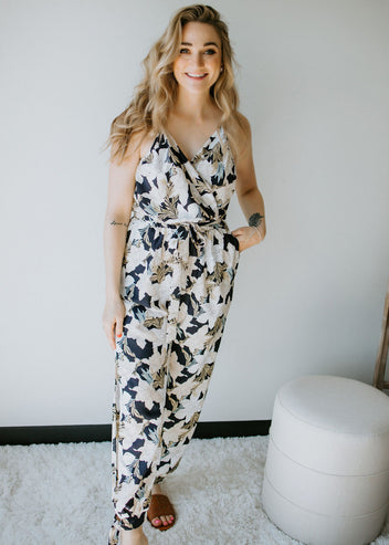 Flourishing Floral Jumpsuit FINAL SALE