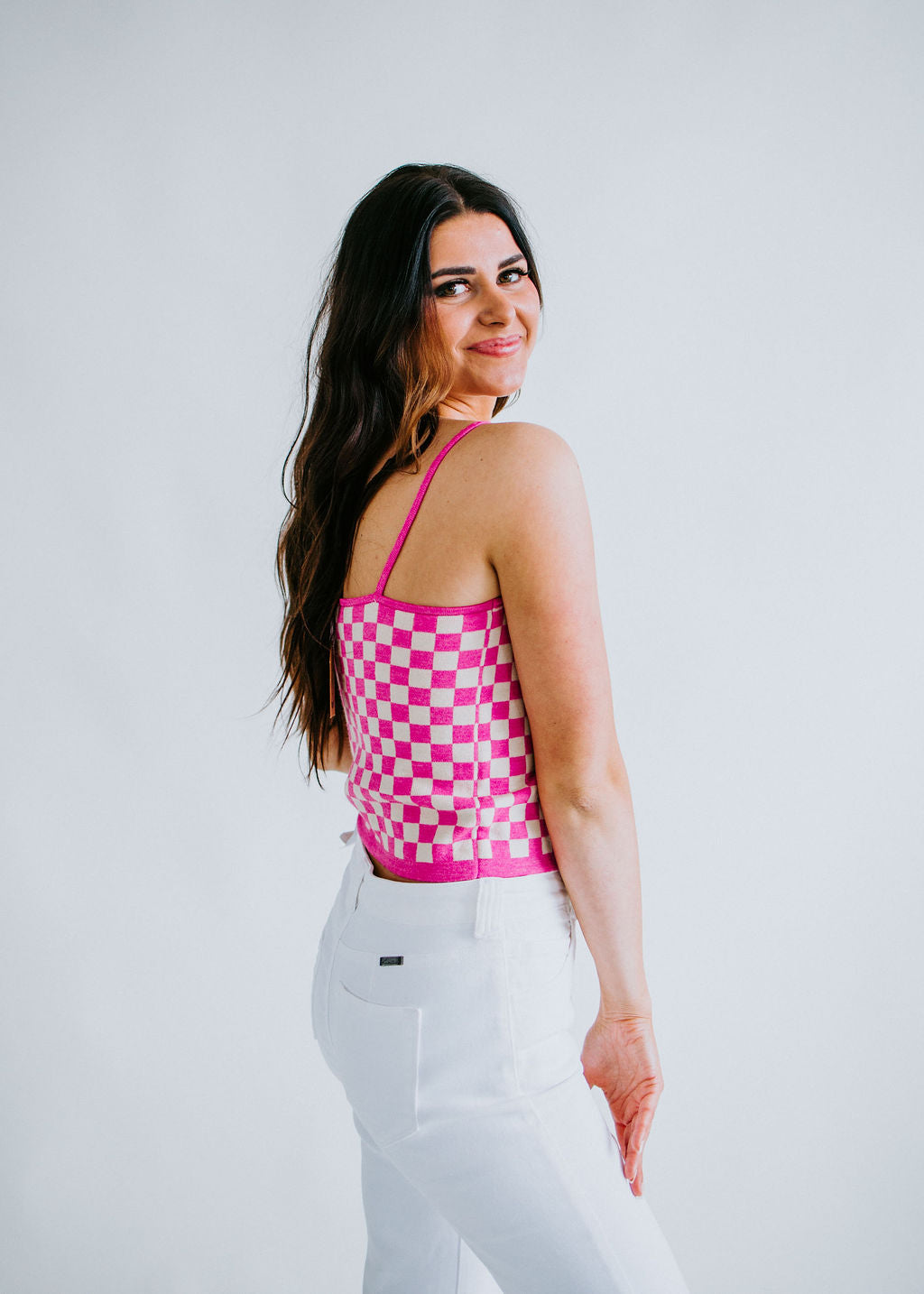 Check Again Sweater Tank