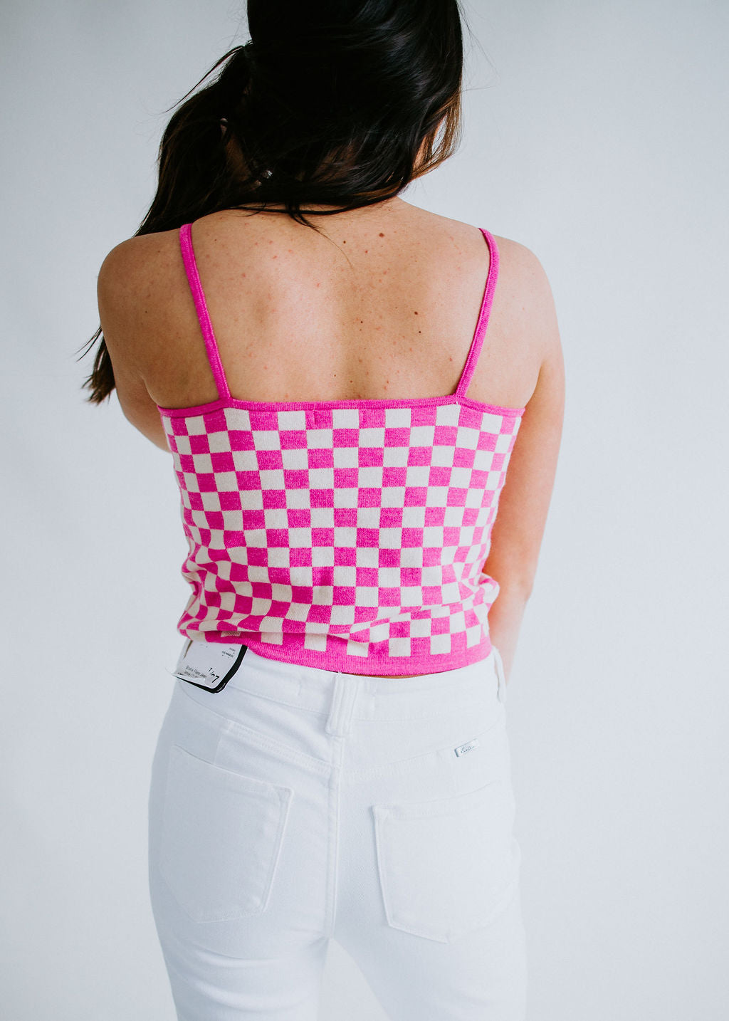 Check Again Sweater Tank