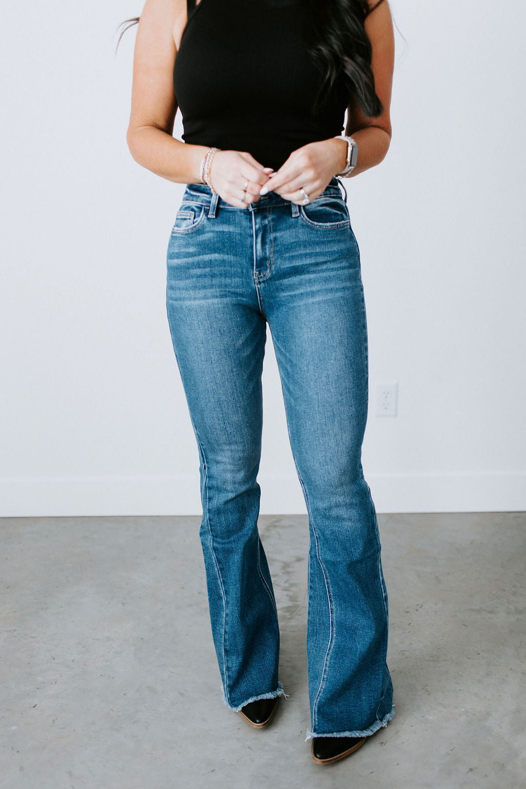 image of Leigh Flare Jean