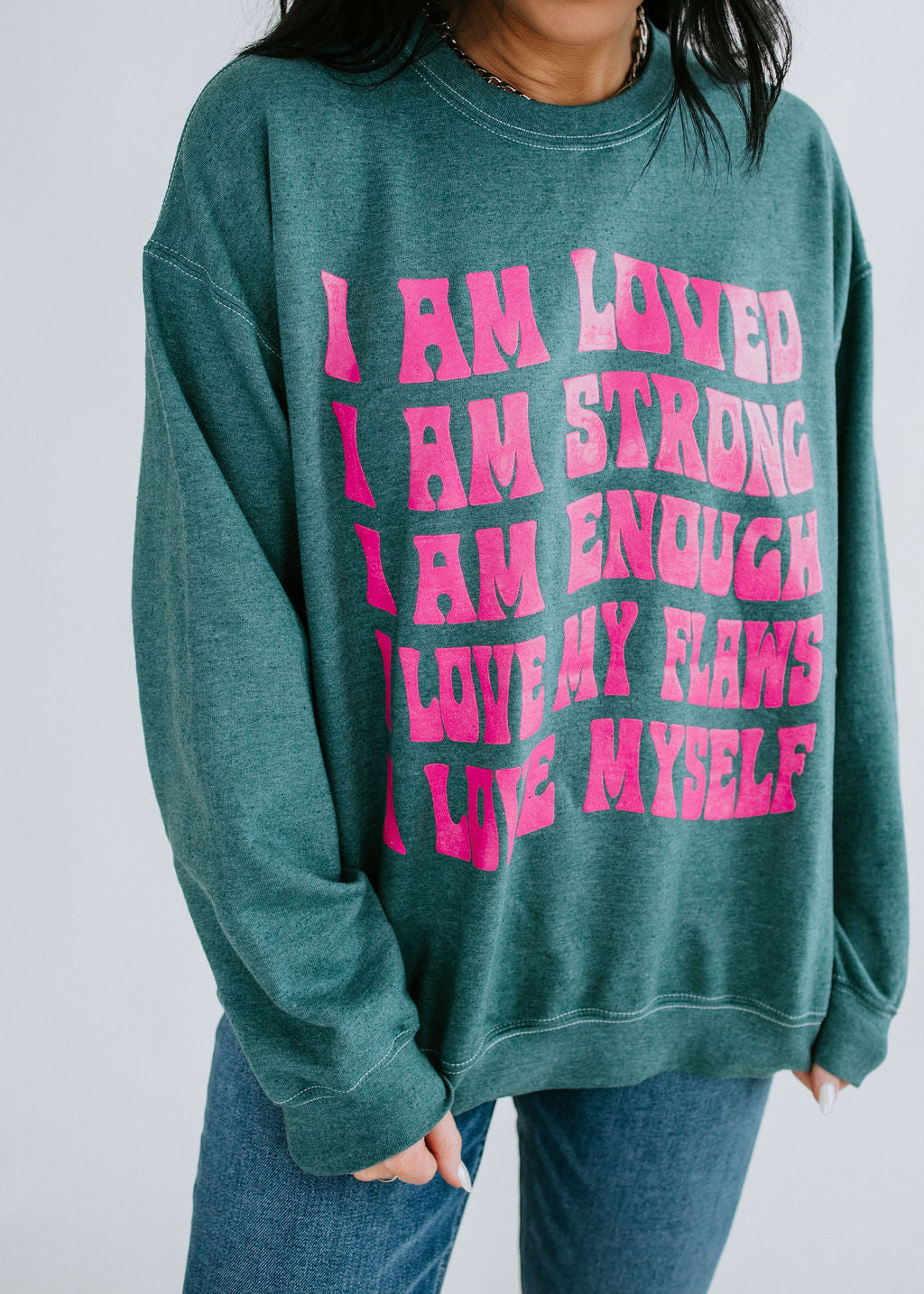 image of I Am Loved Graphic Sweatshirt