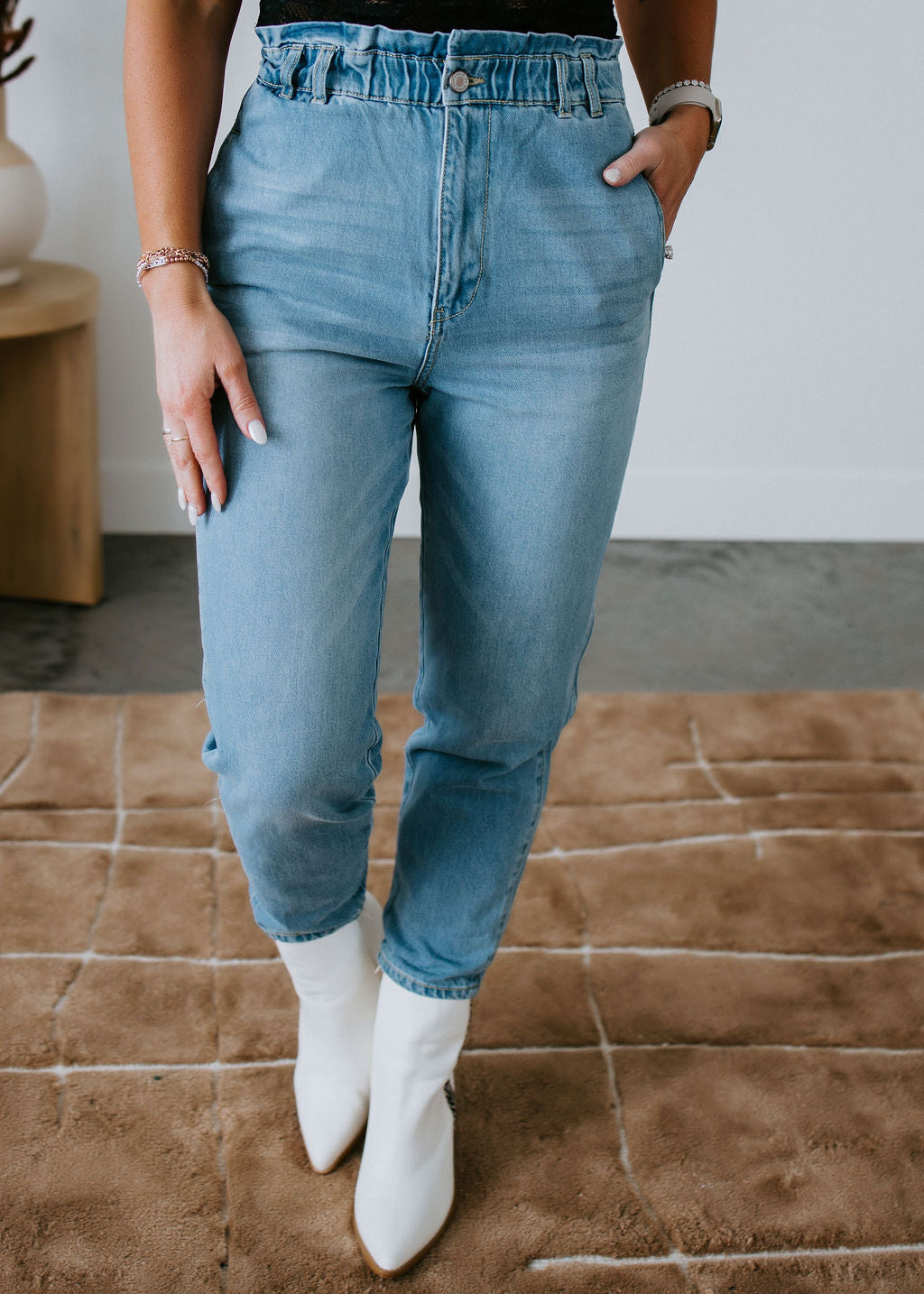 image of Akai Paperbag Jeans