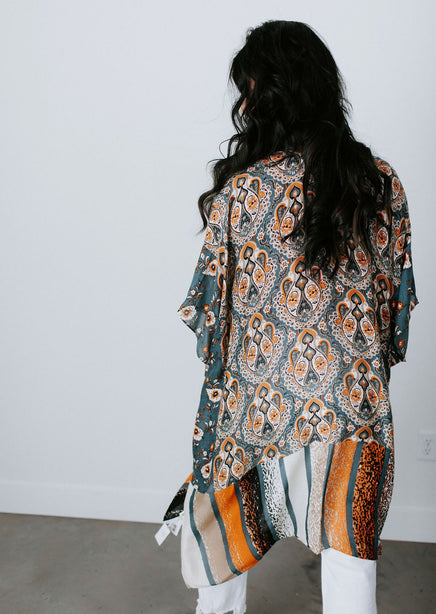 Artie Printed Kimono