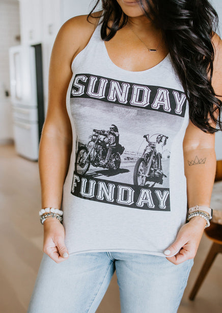 Sunday Funday Racerback Tank