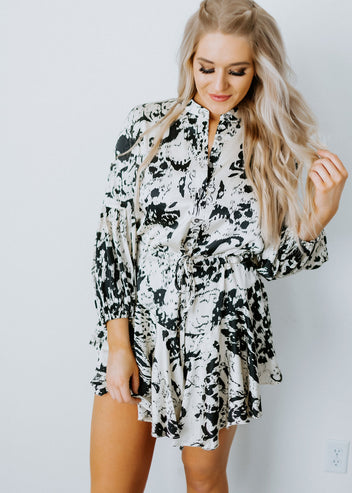 Still The One Abstract Dress