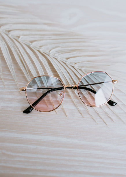 Retro Babe Geometric Sunglasses