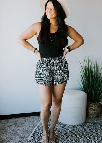 Jamila Smocked Waist Shorts FINAL SALE