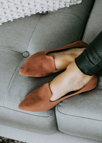 Make It A Classic Suede Flat FINAL SALE