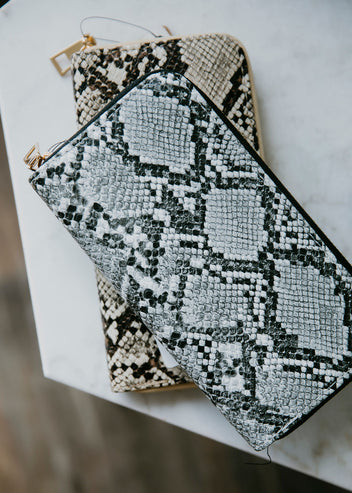 Snake Print Wallet FINAL SALE