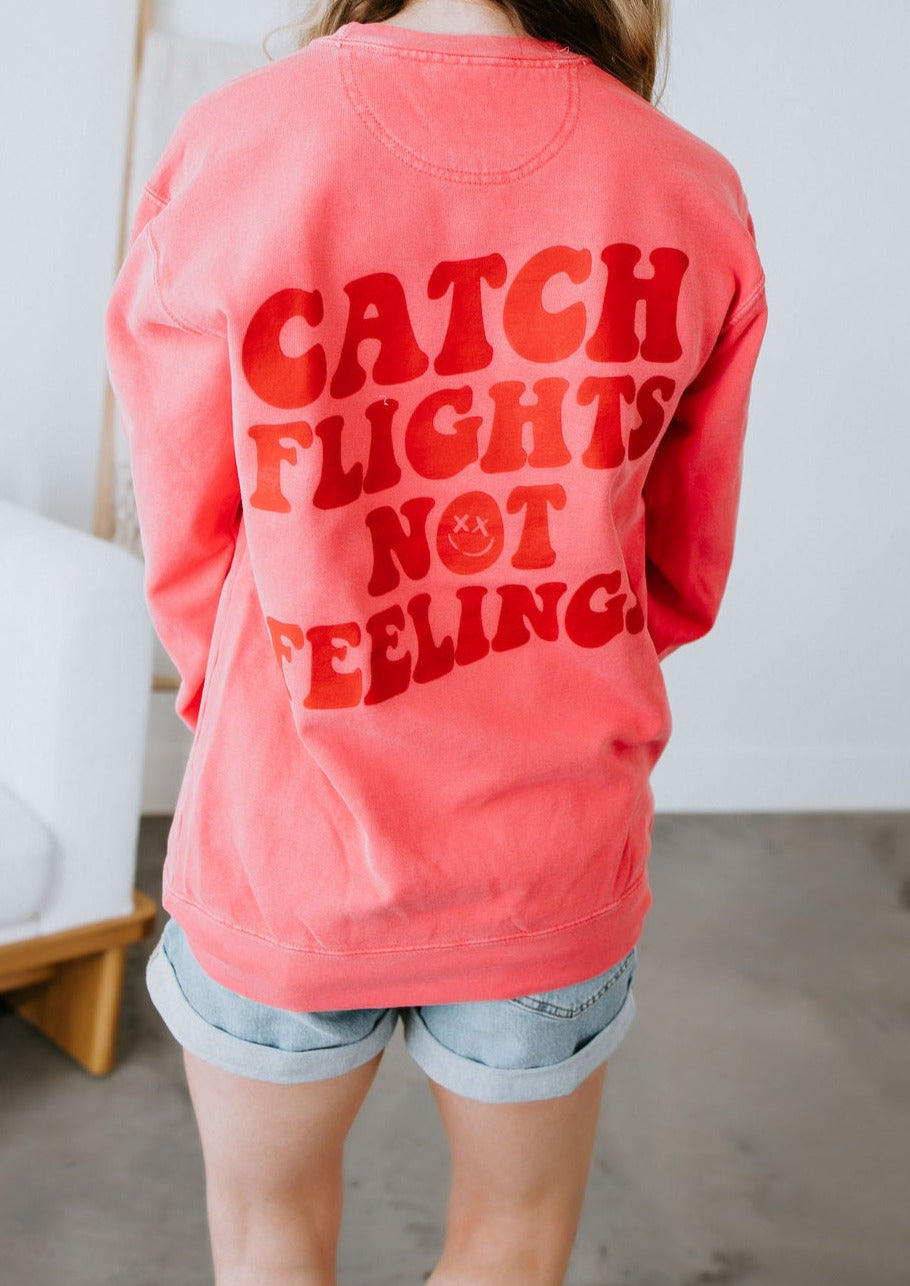 image of Catch Flights Graphic Sweatshirt