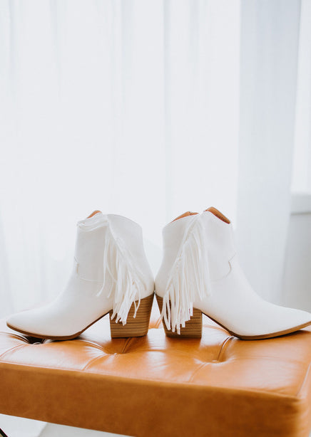 Serenity Fringe Ankle Booties