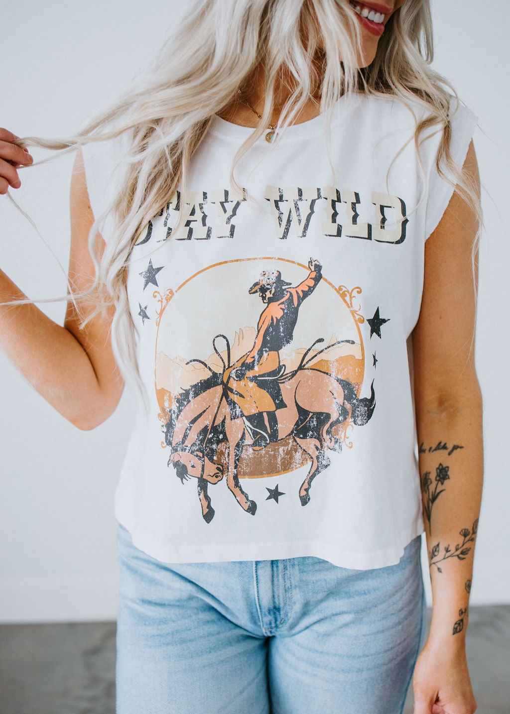 image of Stay Wild Graphic Tank