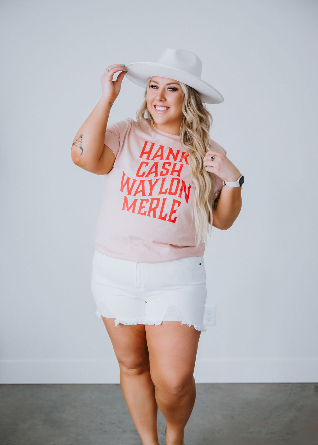 image of Curvy Country Icons Graphic Tee