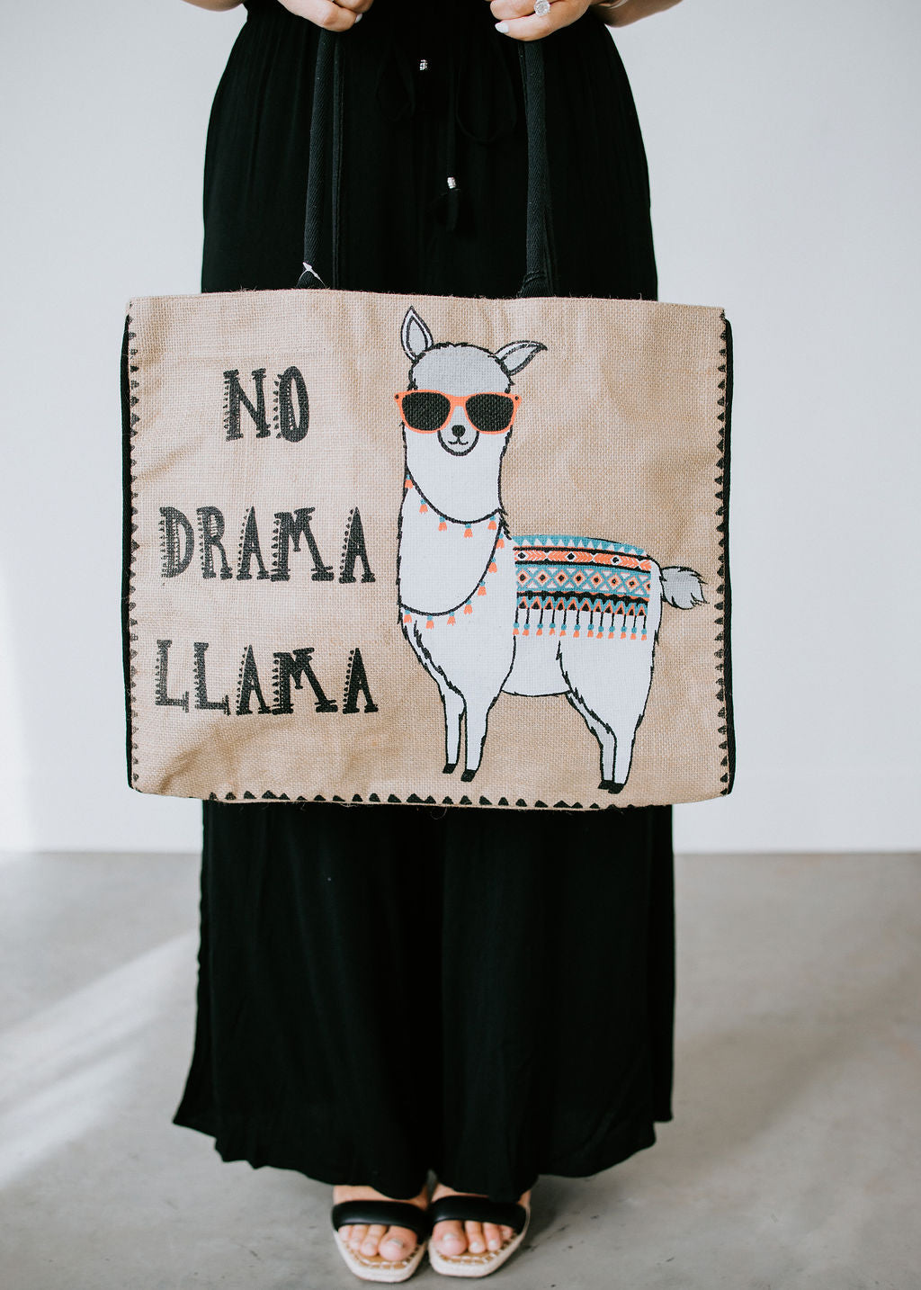 image of No Drama Llama Tote Bag