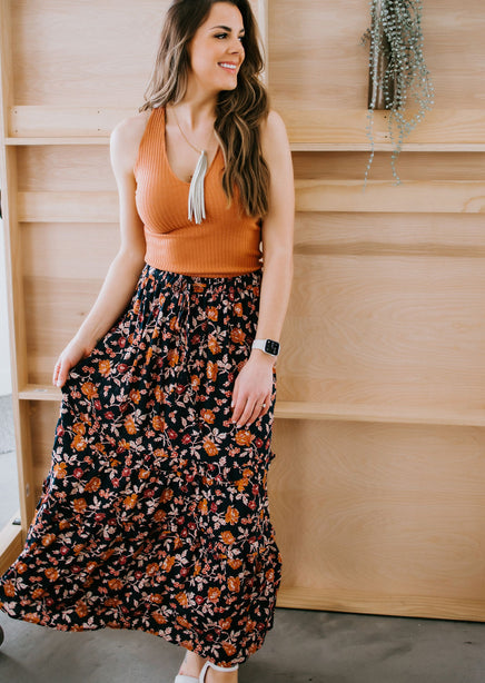 Field Day Floral Maxi Skirt