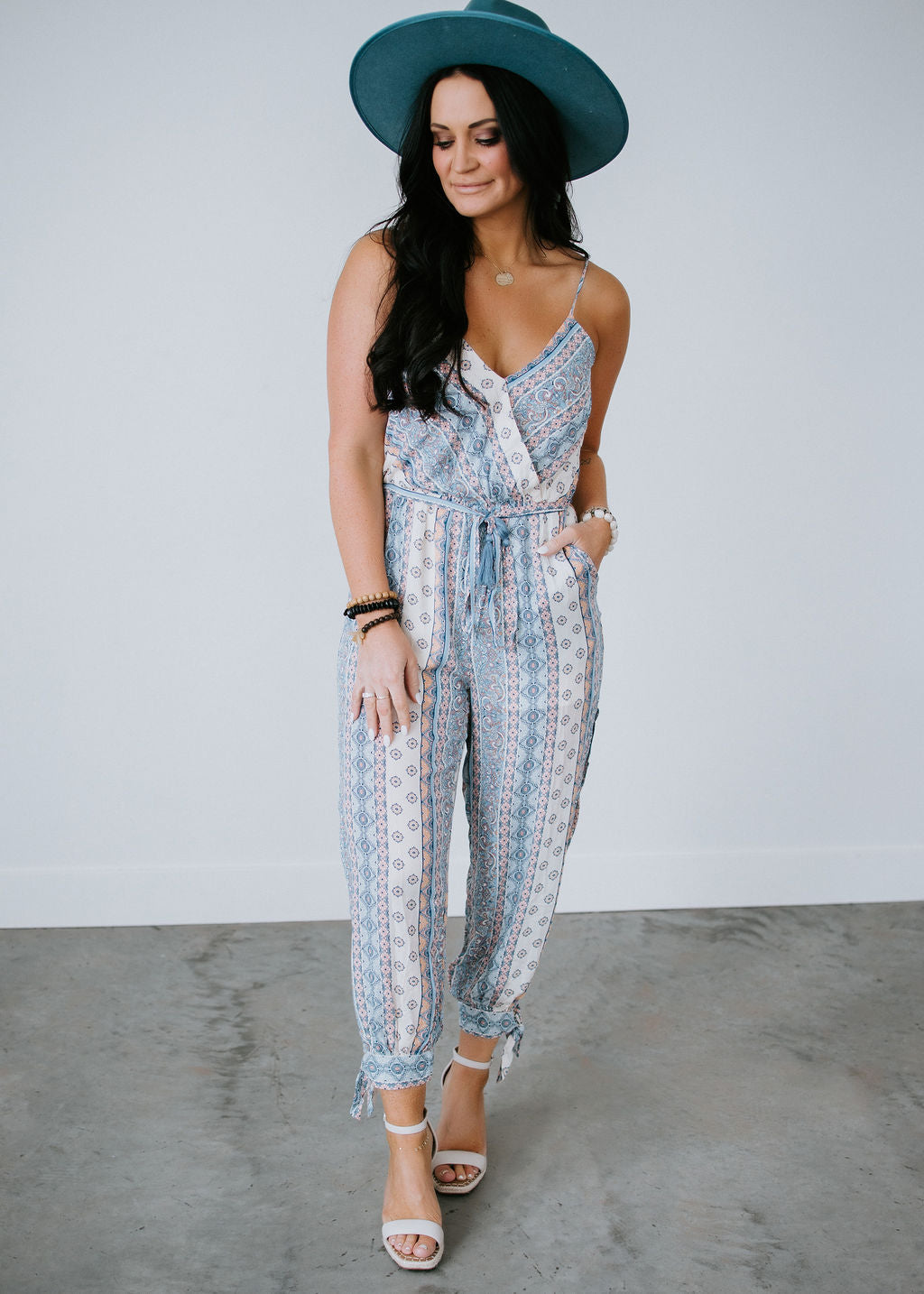 image of In Demand Printed Jumpsuit