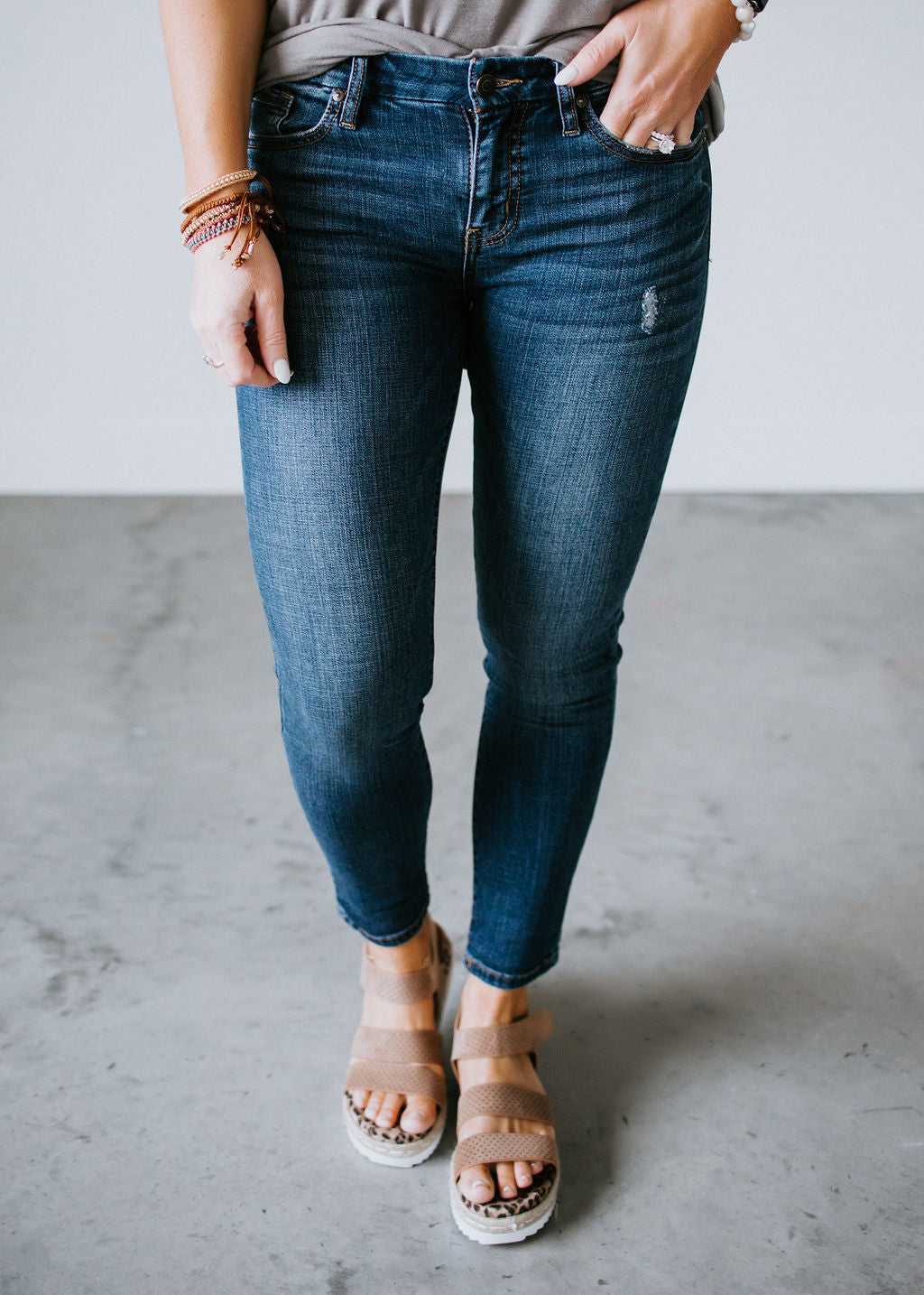 image of Aubrey Skinny Roller Jean