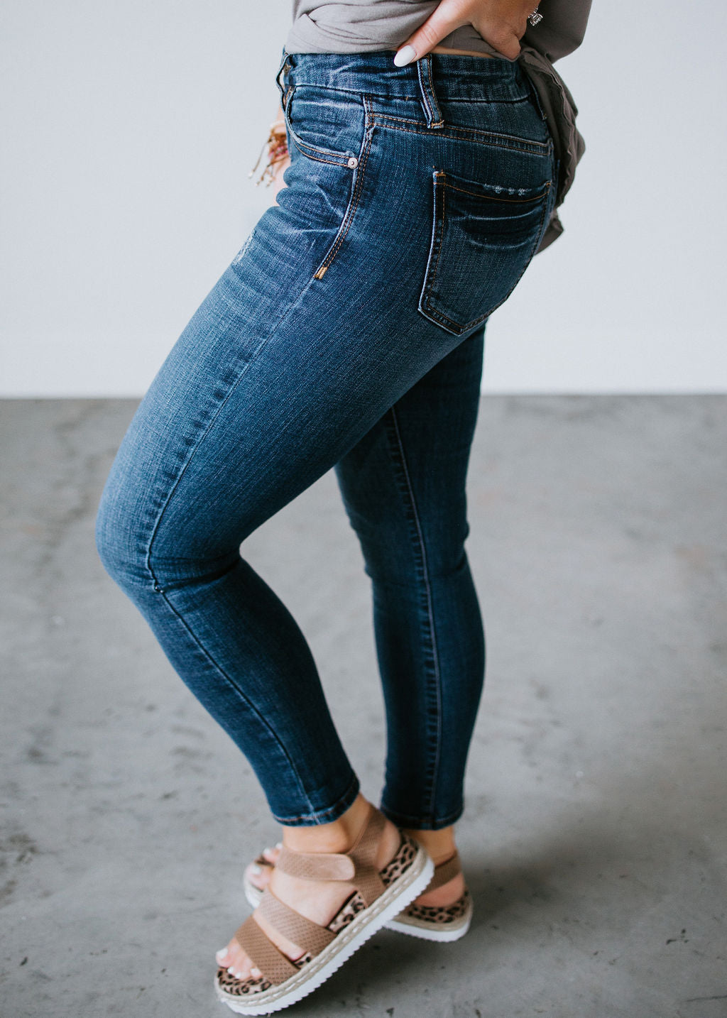 Aubrey Skinny Roller Jean