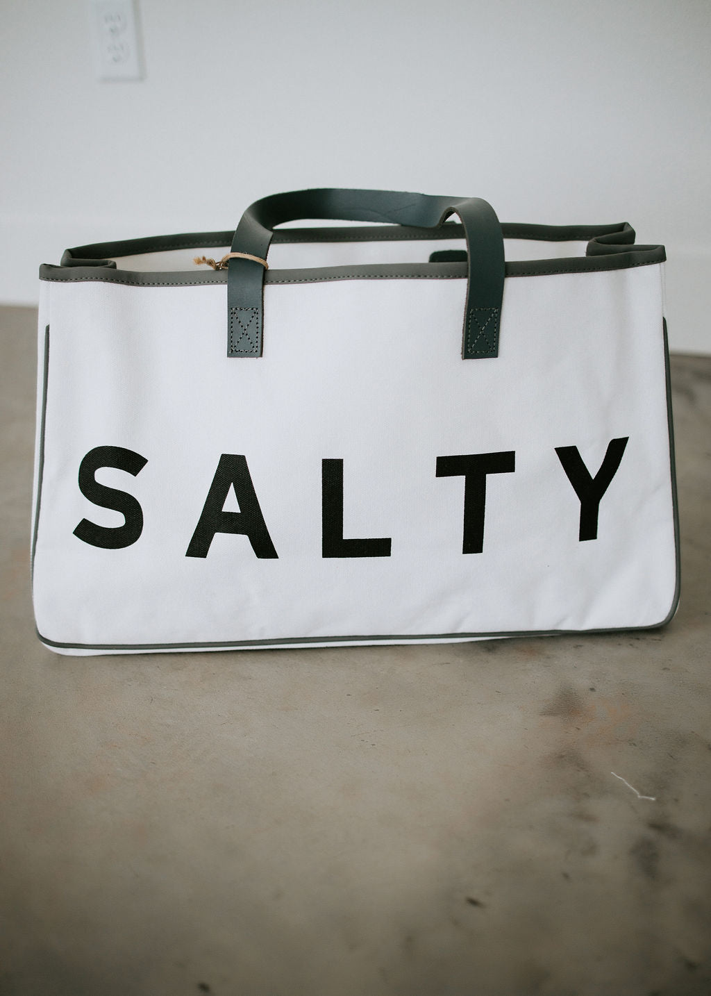 Salty Canvas Tote Bag