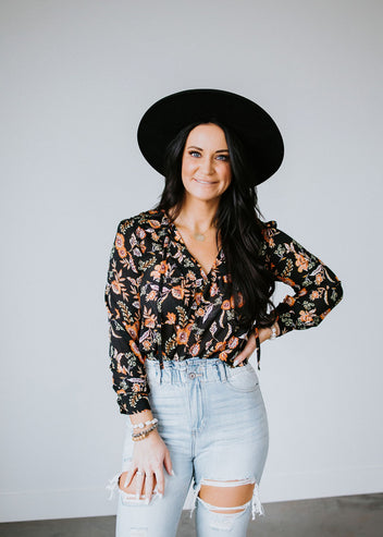 Veronika Floral Print Top
