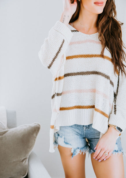 Breeze Stripe Sweater