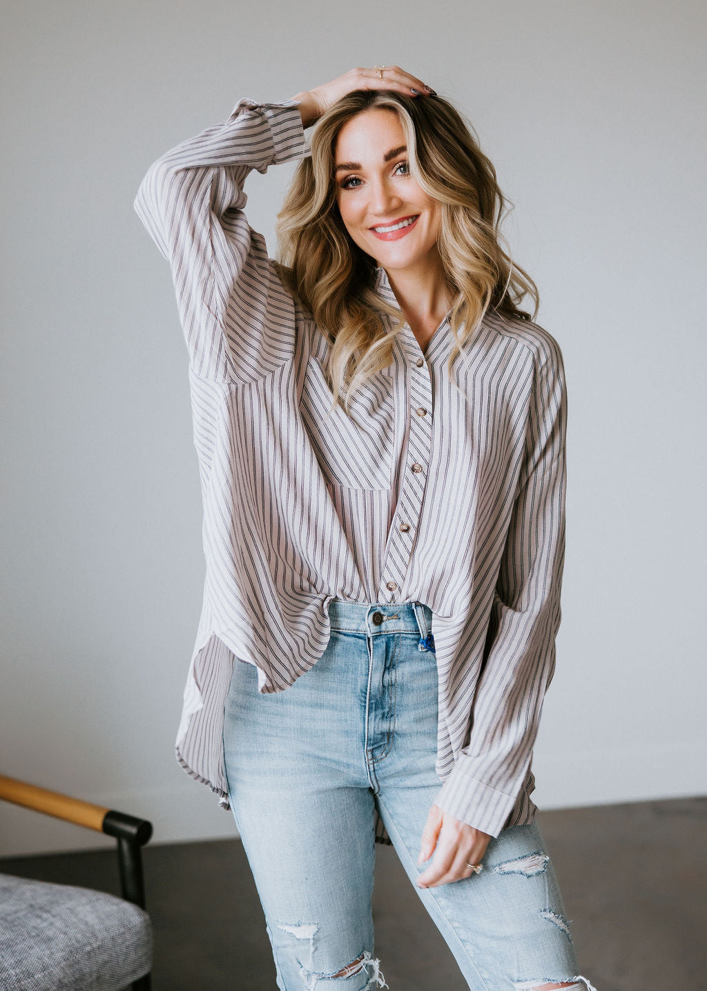 image of Graham Striped Top