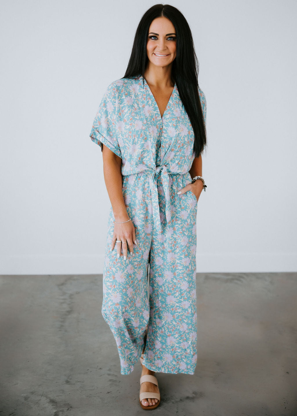 image of Lydia Floral Jumpsuit