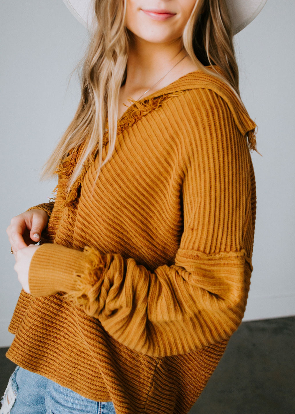 image of Fiona Mineral Wash Sweater