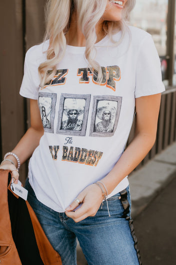 ZZ Top Baddest Cotton Tee FINAL SALE