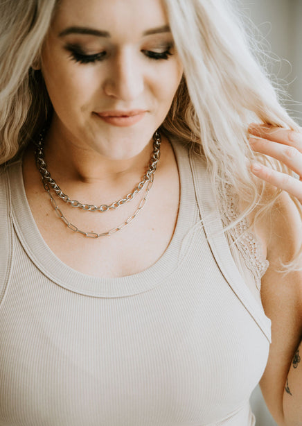 All In The Details Chain Link Necklace
