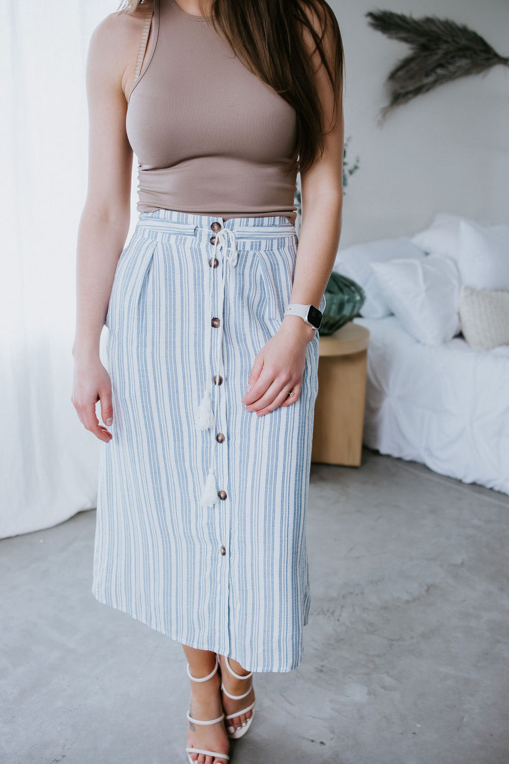 Days To Remember Striped Skirt