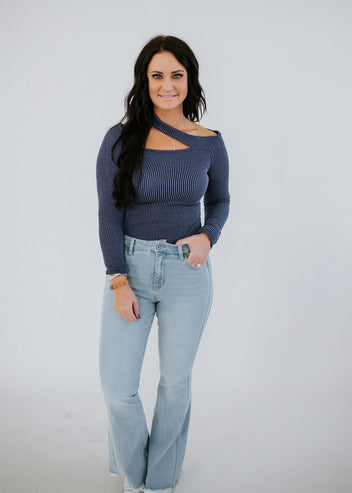Plenty To Love Asymmetrical Top FINAL SALE