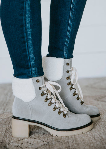 Monroe Lace Up Bootie FINAL SALE
