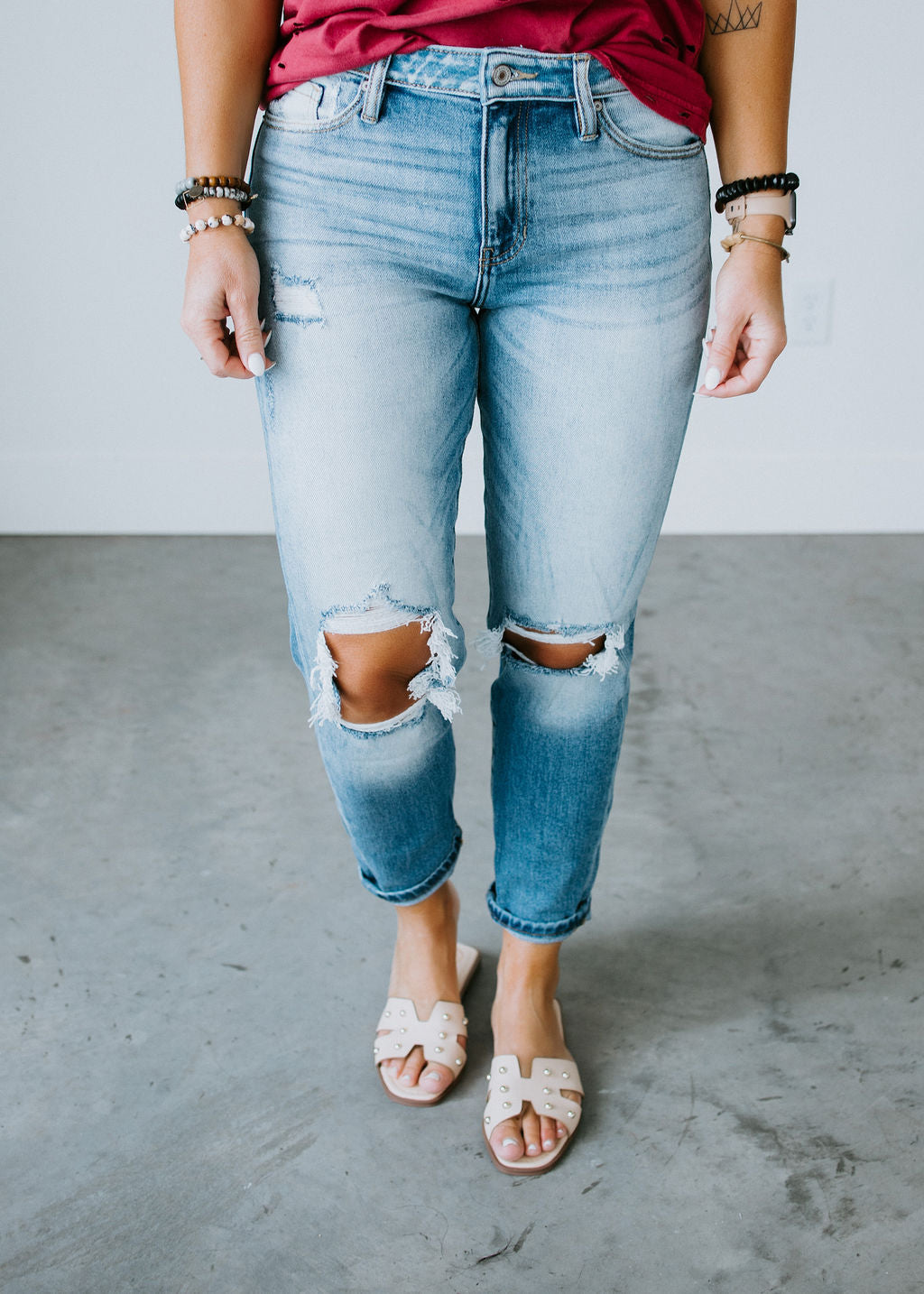 image of Stacey Mom Fit KanCan Jean