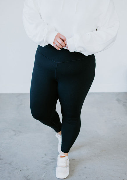 Crossover Leggings by Lily & Lottie