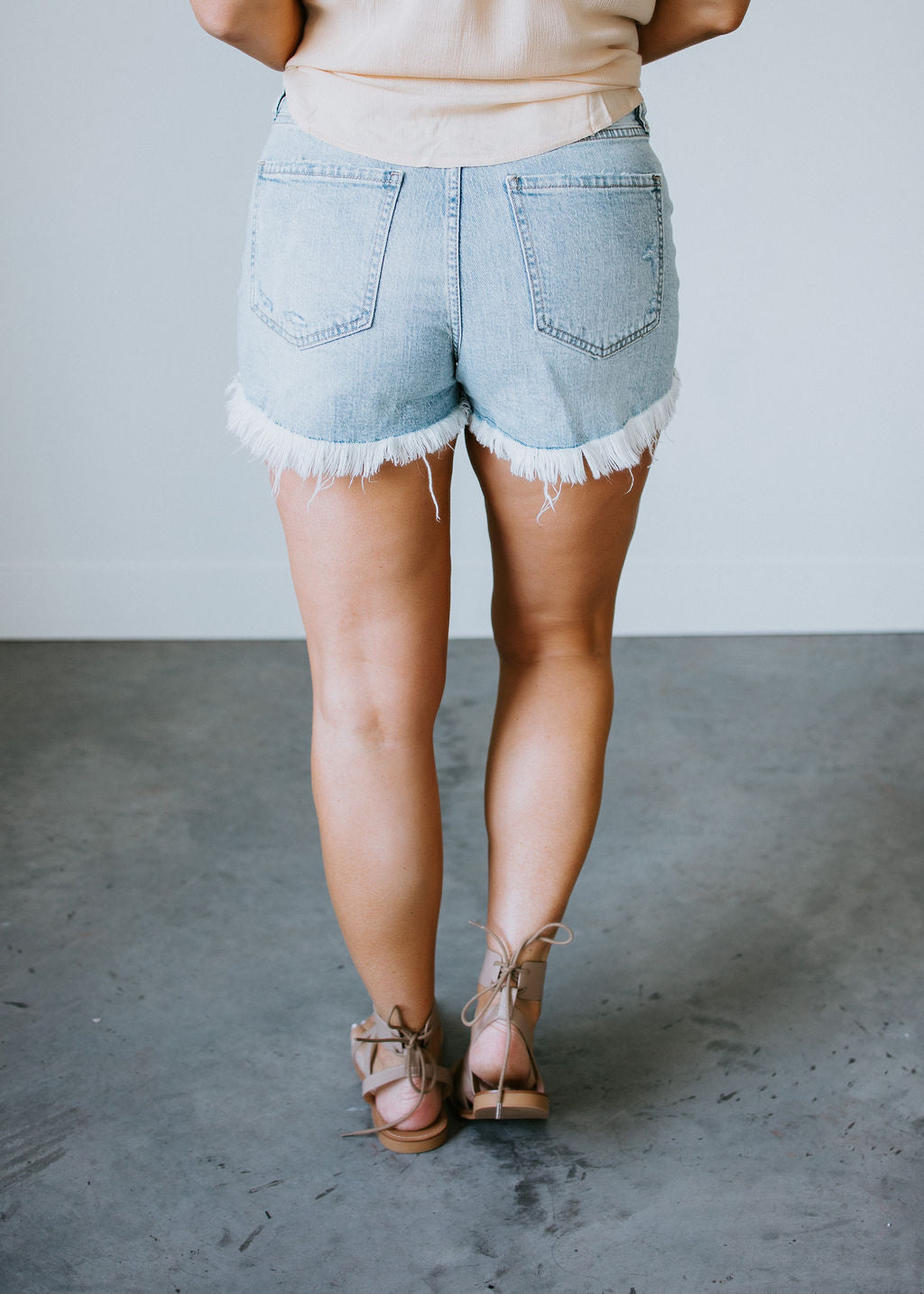 Fontaine High Rise Cut Off Shorts