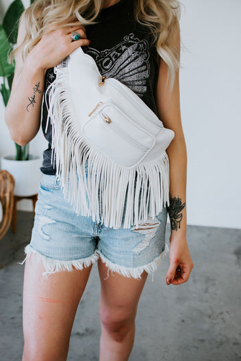 Finally Fringe Belt Bag