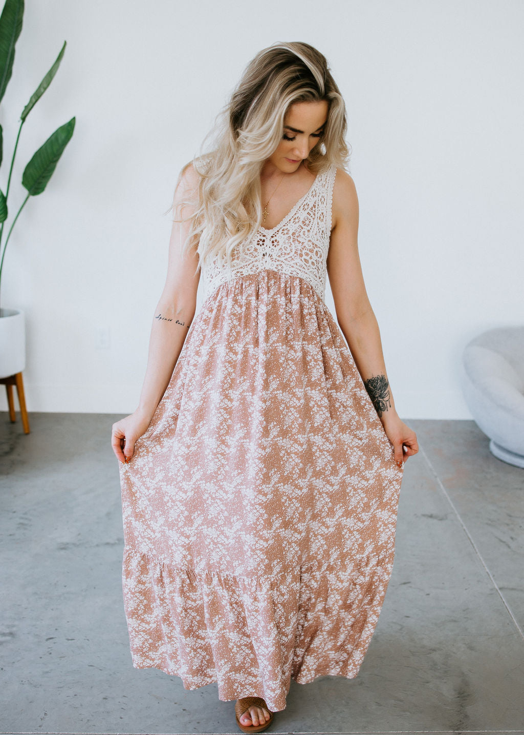 image of Bree Floral Maxi Dress