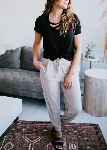 Houston Pocketed Knit Jogger FINAL SALE