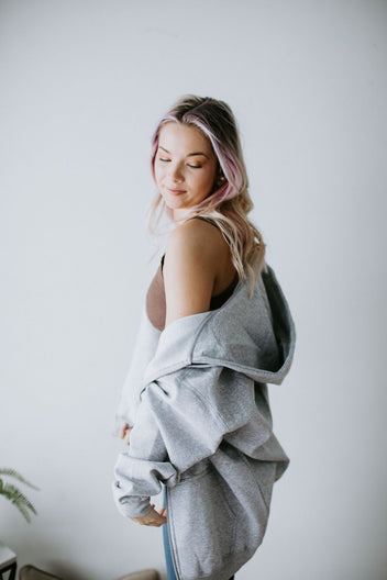 Liv Oversized Zip Up Hoodie