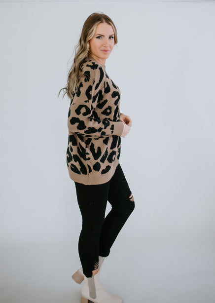 Fierce Feeling Leopard Sweater