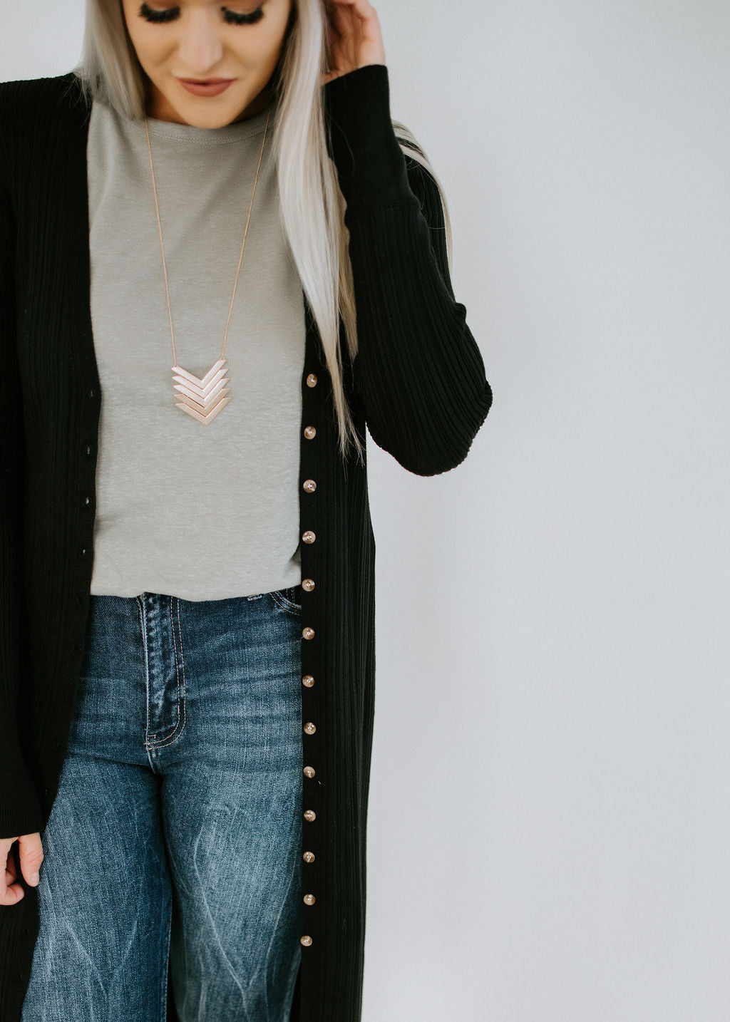 Vivienne Ribbed Duster Cardigan