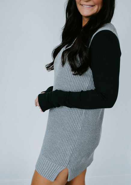 Icon Sweater Vest Dress | Lauriebelles Icon Sweater Vest Dress | Lauriebelles