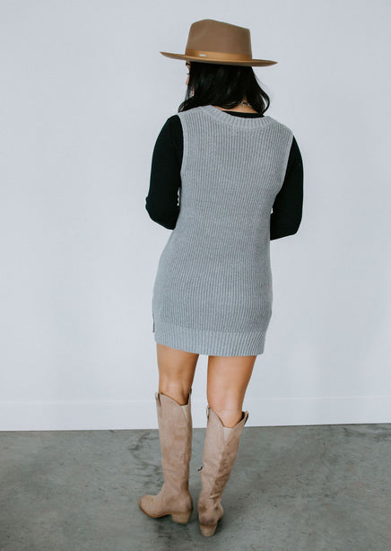 Icon Sweater Vest Dress | Lauriebelles Icon Sweater Vest Dress | Lauriebelles