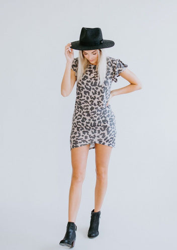 Taleah Animal Print Mini Dress FINAL SALE