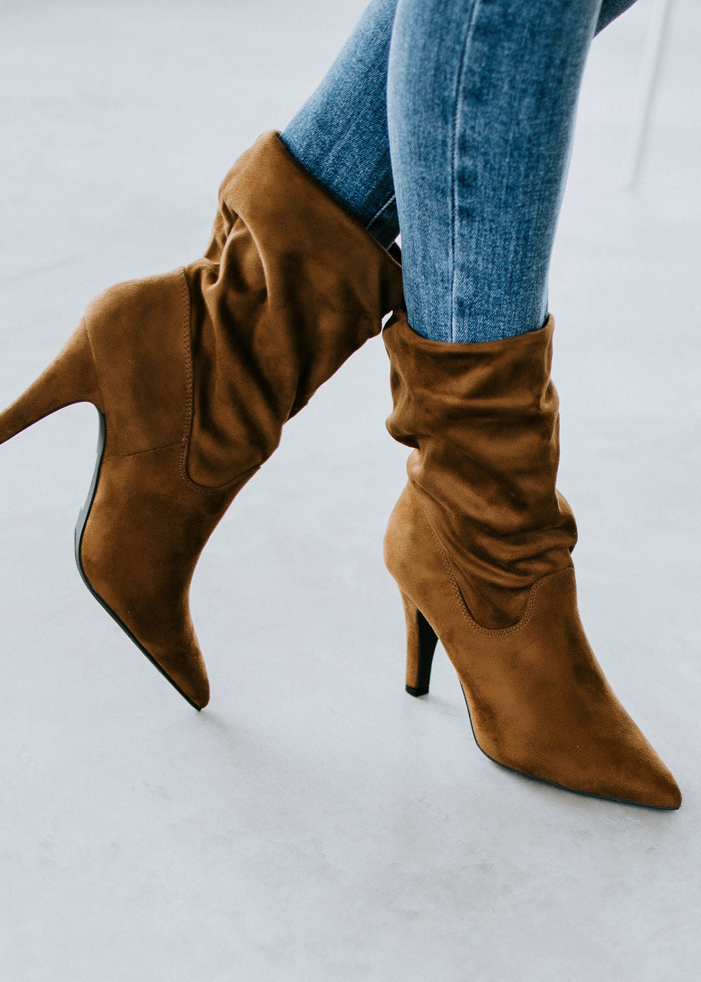 Mona Pointed Toe Slouchy Boot FINAL SALE